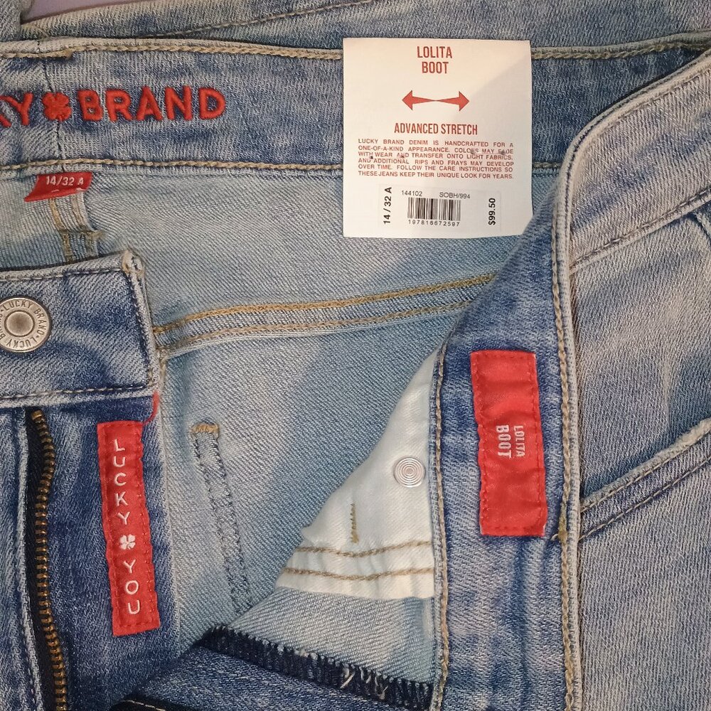 Lucky Brand Lolita Boot Cut 14/32